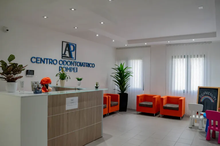 Accoglienza e reception del Centro Odontoiatrico Pompei